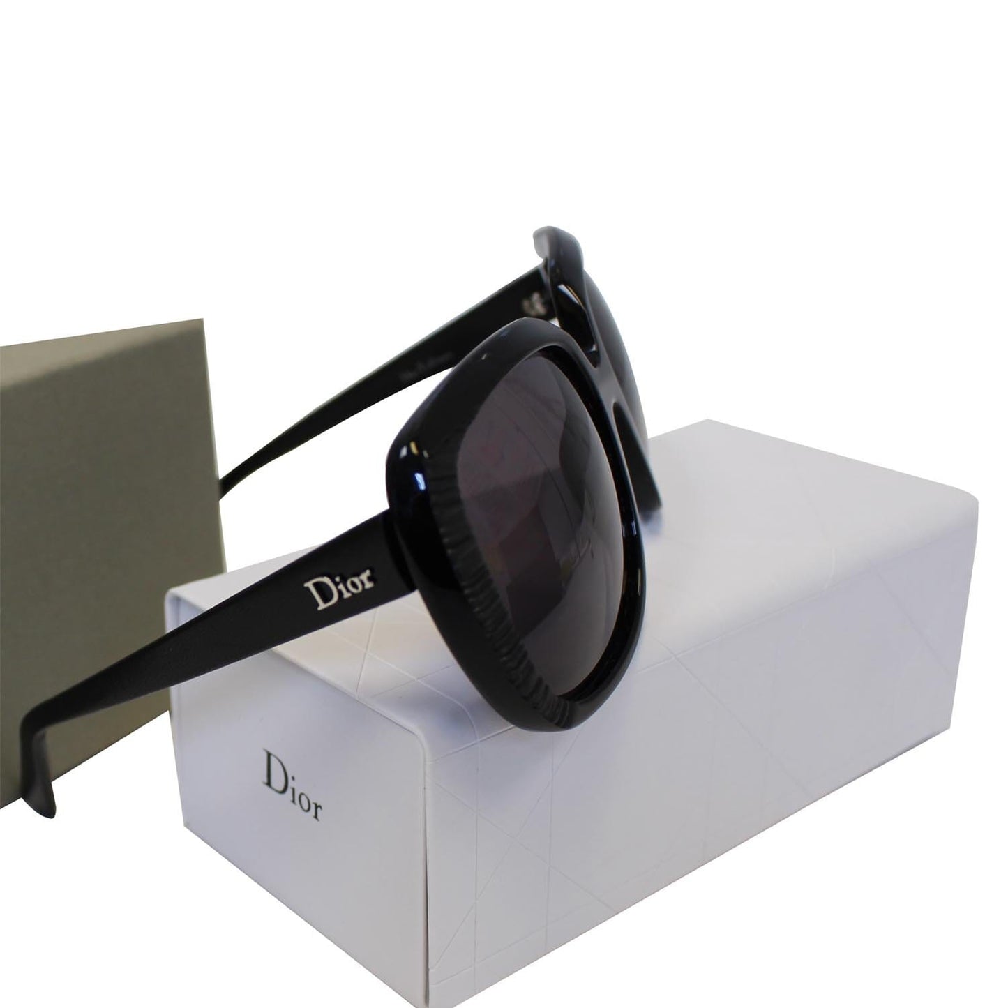 Christian Dior Taffetas1 648Y1 Black Sunglasses