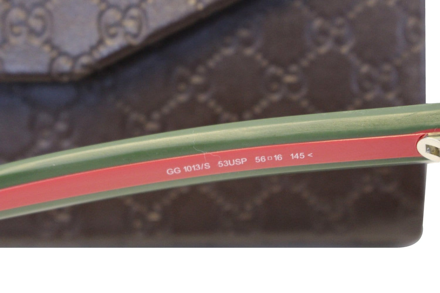 GUCCI Square Sunglasses GG 1013/S Tortoise Brown