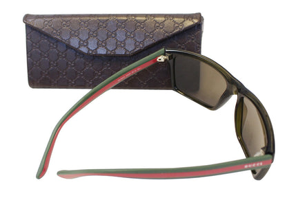 GUCCI Square Sunglasses GG 1013/S Tortoise Brown