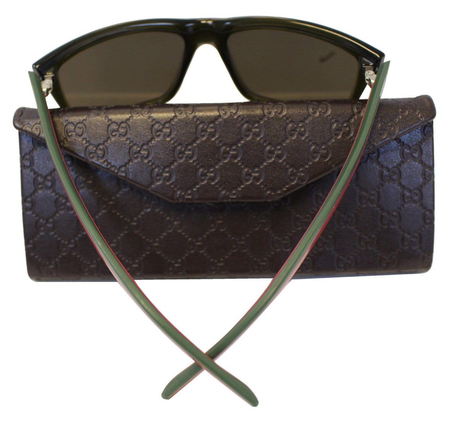 GUCCI Square Sunglasses GG 1013/S Tortoise Brown