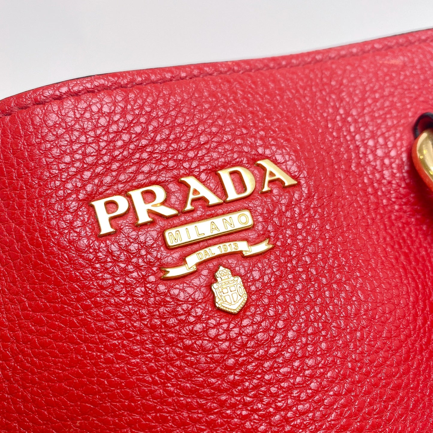 PRADA VITELLO DAINO TOTE BAG