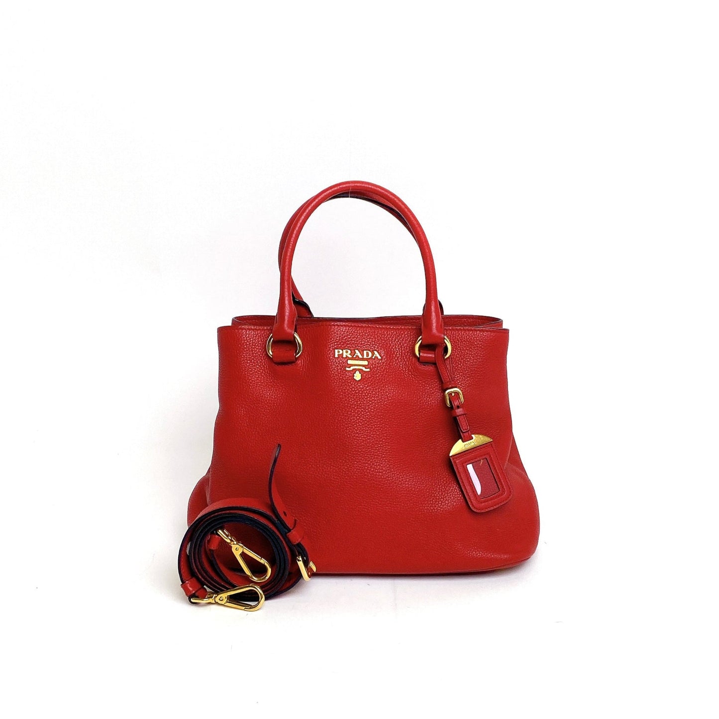 PRADA VITELLO DAINO TOTE BAG