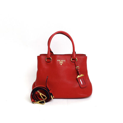 PRADA VITELLO DAINO TOTE BAG