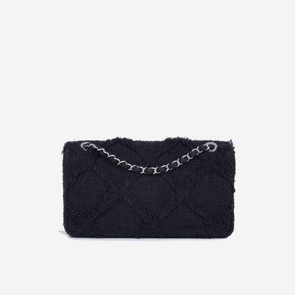Chanel Nature Tweed Flap