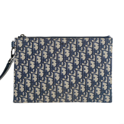 DIOR FLAT CASE OBLIQUE JACQUARD