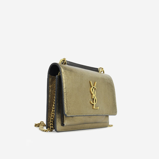 Saint Laurent Mini Sunset Top Handle