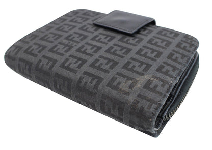 FENDI Zip Around Bifold Wallet