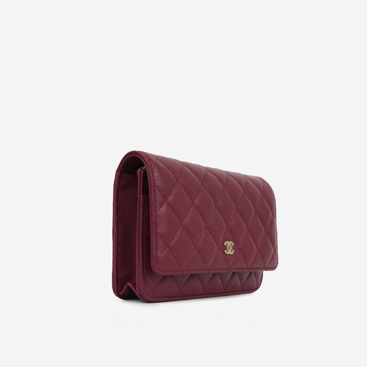 Chanel Classic Wallet on Chain