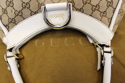GUCCI GG Monogram Medium D Ring Hobo Bag 190525