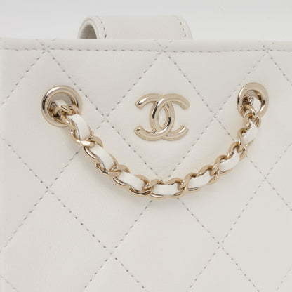 Chanel Tiny Square Clutch on Chain