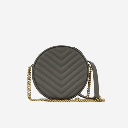 Saint Laurent Vinyle Round Camera Bag