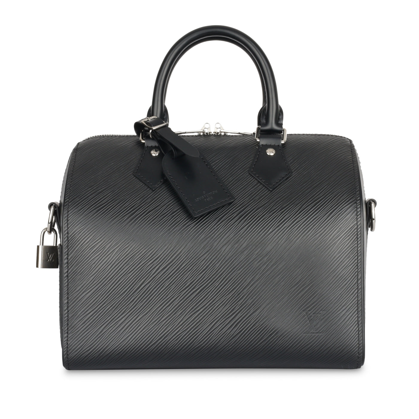 Louis Vuitton Speedy 25 Bandoulière - Black Epi