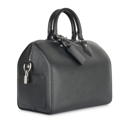 Louis Vuitton Speedy 25 Bandoulière - Black Epi