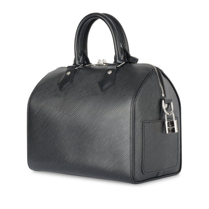 Louis Vuitton Speedy 25 Bandoulière - Black Epi