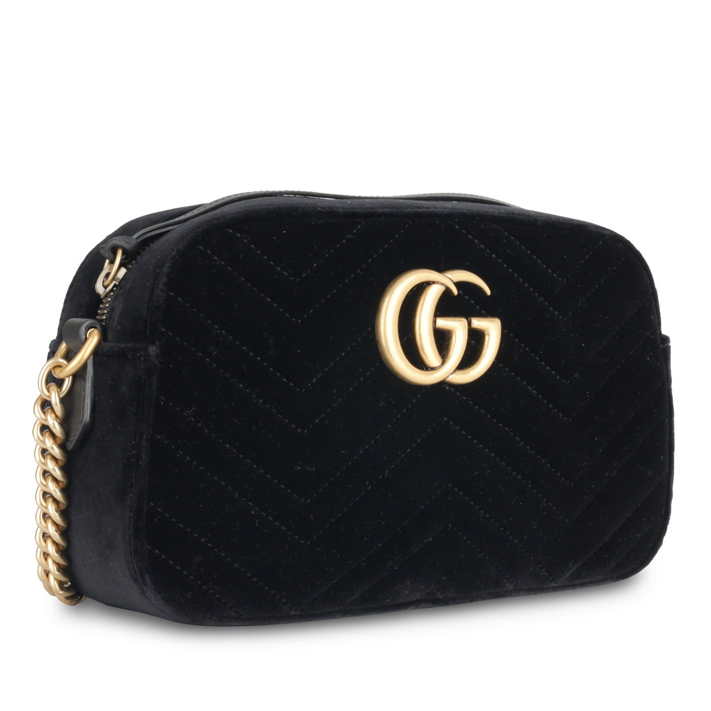 Gucci Small Marmont Bag - Velvet