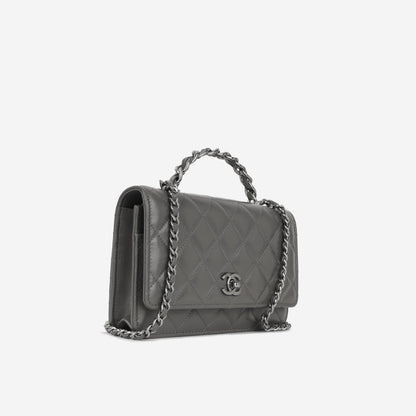 Chanel Top Handle Wallet on Chain