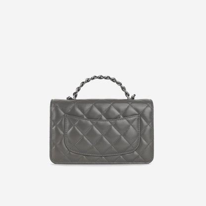 Chanel Top Handle Wallet on Chain