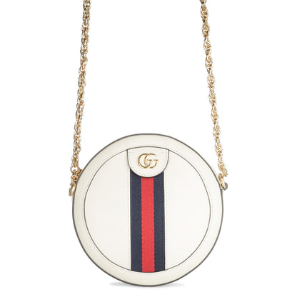 Gucci Mini Round Ophidia - Off White