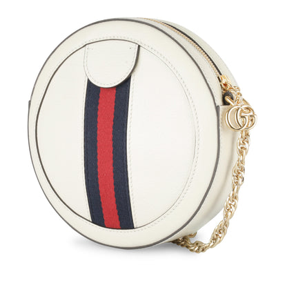 Gucci Mini Round Ophidia - Off White