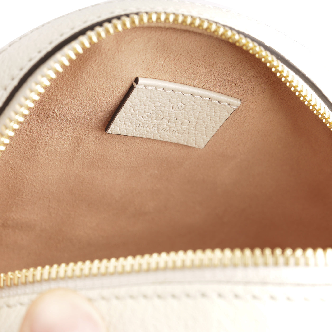 Gucci Mini Round Ophidia - Off White