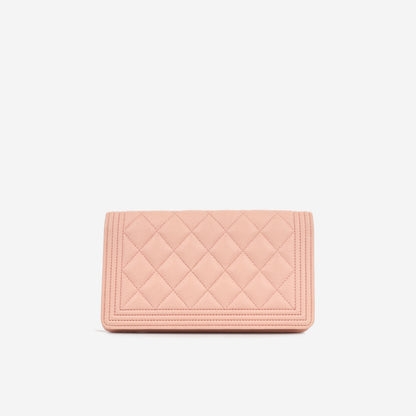 Chanel Boy Yen Wallet