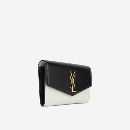 Saint Laurent Uptown Monogram Chain Wallet