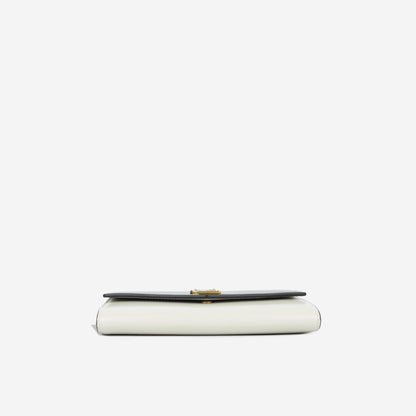 Saint Laurent Uptown Monogram Chain Wallet