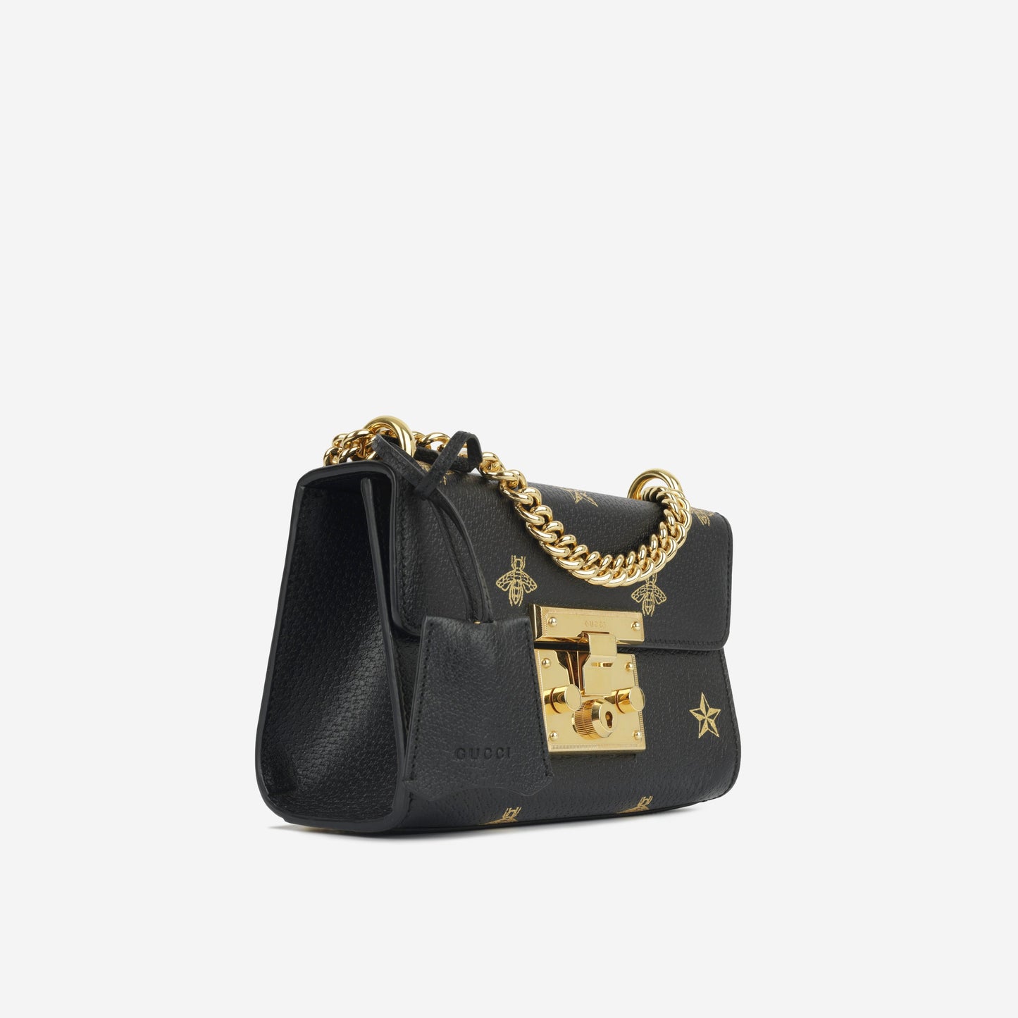 Gucci Small Padlock Bee/Star Shoulder Bag