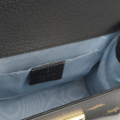 Gucci Small Padlock Bee/Star Shoulder Bag