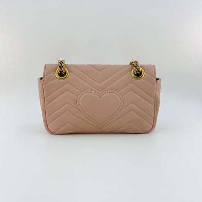 Gucci Marmont Mini in Dusty Pink