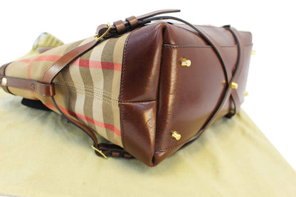 BURBERRY Handbags Marta Check Canvas | BURBERRY Diaper Bag