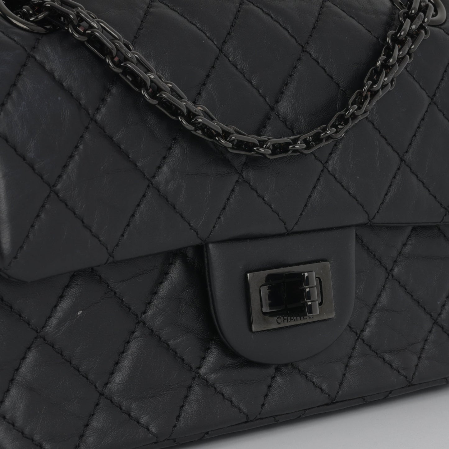 Chanel 2.55 Reissue 224 - So Black