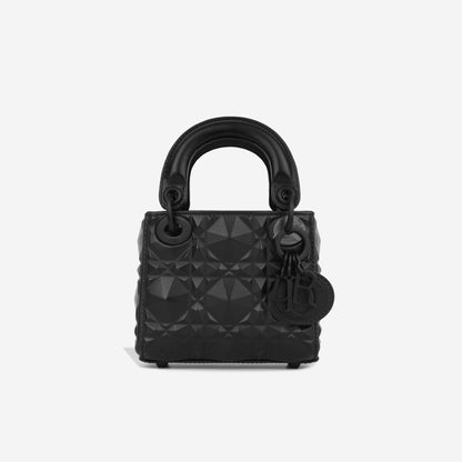 Christian Dior Micro Lady Dior - Black Diamond