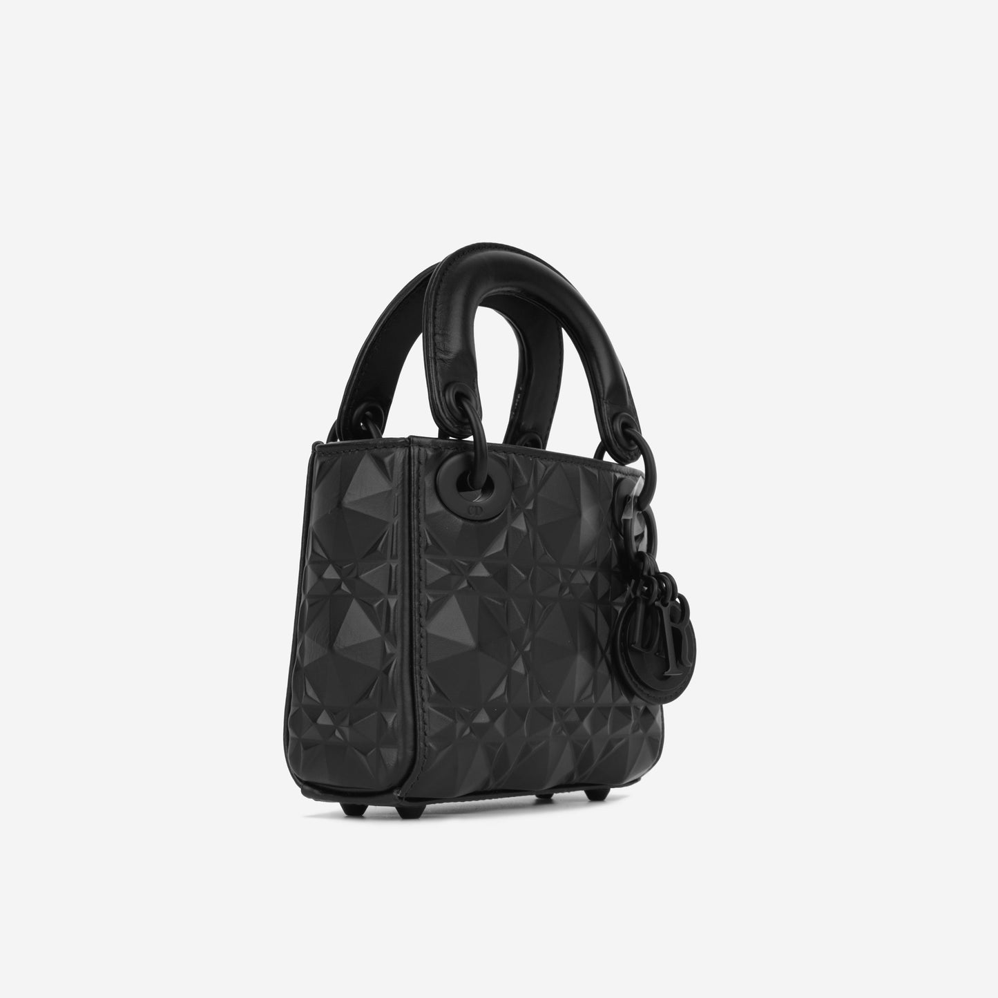 Christian Dior Micro Lady Dior - Black Diamond