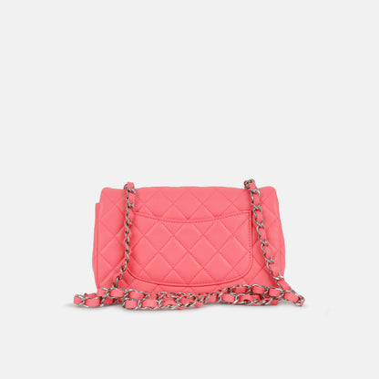 Chanel Mini Rectangular - Neon Pink
