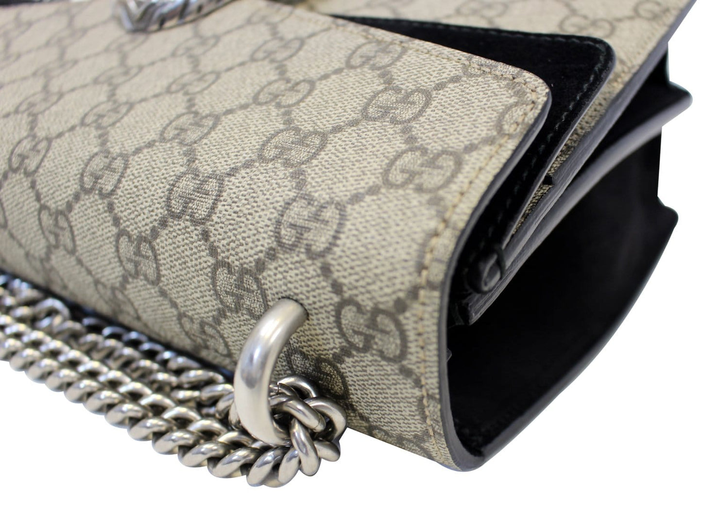 GUCCI Dionysus Small GG Supreme Canvas Shoulder Bag 400249