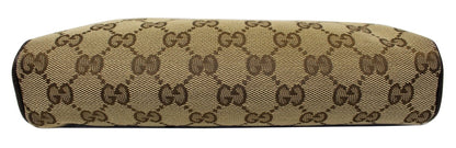 Gucci Beige/Ebony G Canvas Abbey D-Ring Pochette Bag