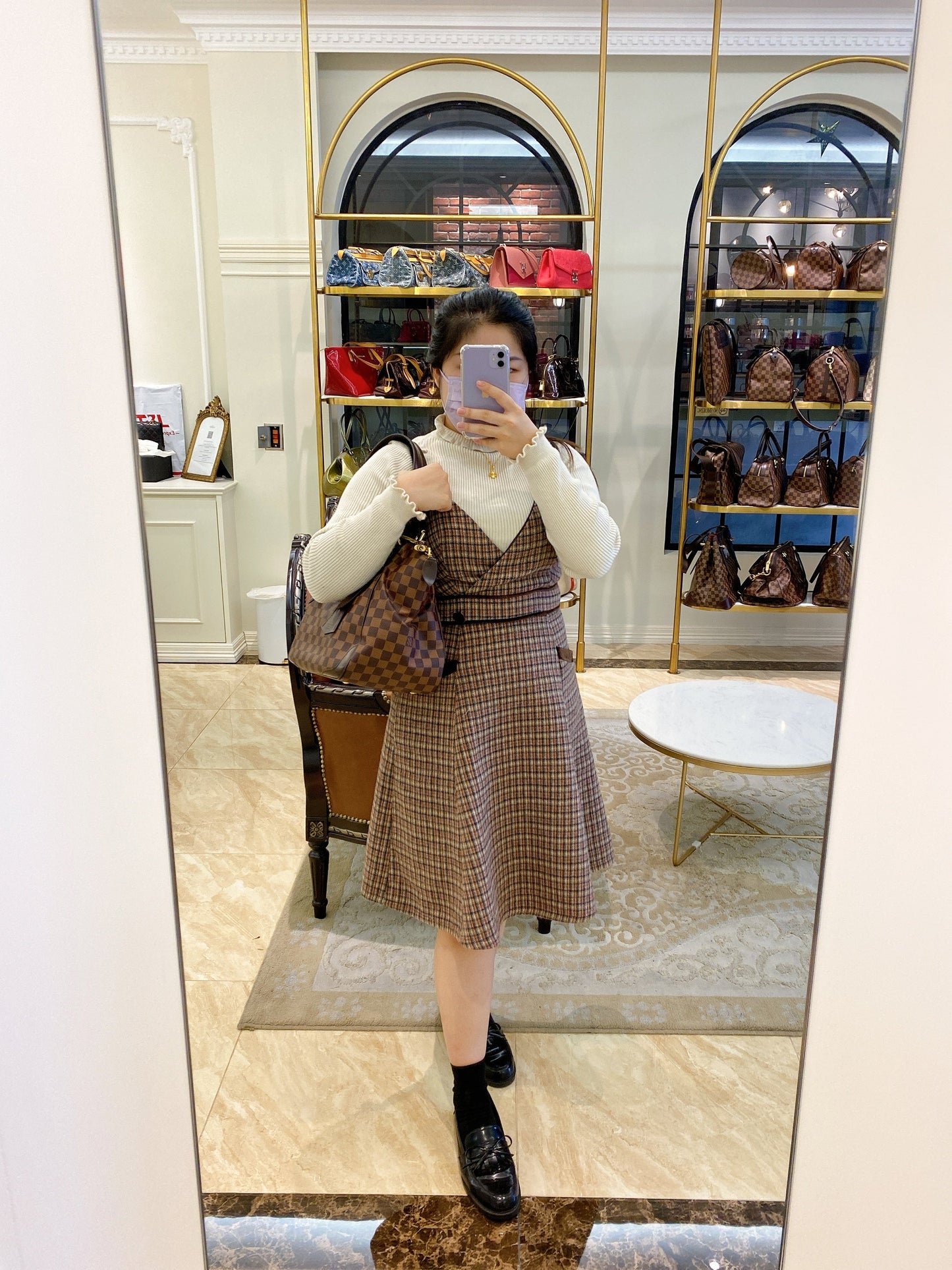 Louis Vuitton Damier Ebene Verona MM