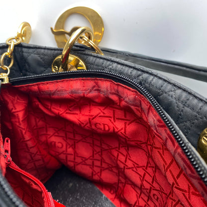 Dior Vintage Lady Dior Black