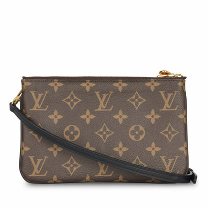 Louis Vuitton Pochette Double Zip - Monogram