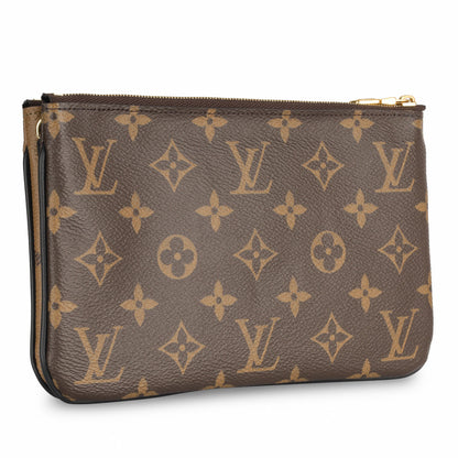 Louis Vuitton Pochette Double Zip - Monogram