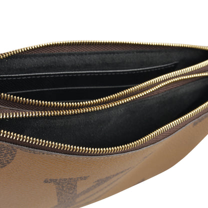 Louis Vuitton Pochette Double Zip - Monogram