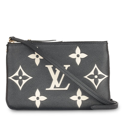 Louis Vuitton Pochette Double Zip - Bicolour Empreinte