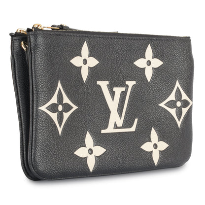 Louis Vuitton Pochette Double Zip - Bicolour Empreinte
