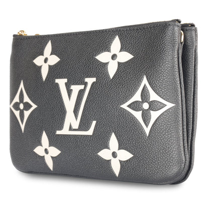 Louis Vuitton Pochette Double Zip - Bicolour Empreinte
