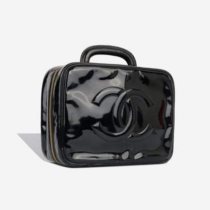 Chanel Vintage Zip Around Vanity Case