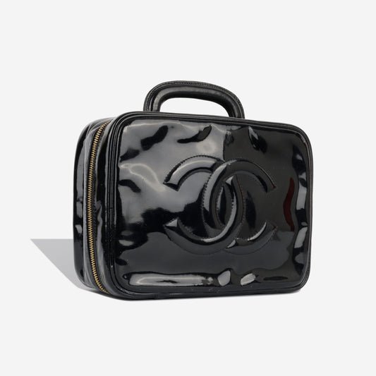 Chanel Vintage Zip Around Vanity Case