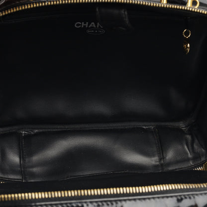 Chanel Vintage Zip Around Vanity Case