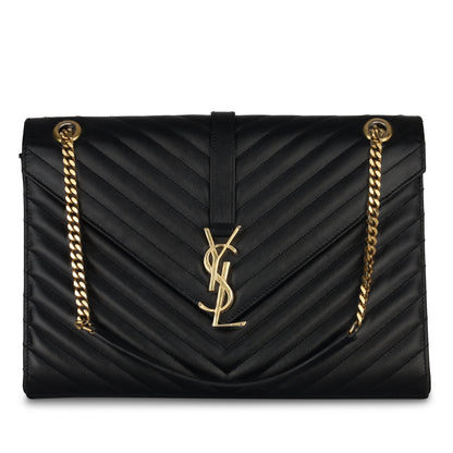 Saint Laurent Large Envelope on Chain