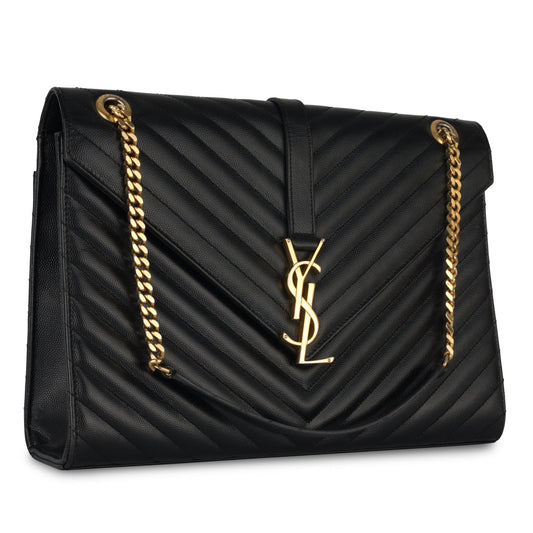 Saint Laurent Large Envelope on Chain